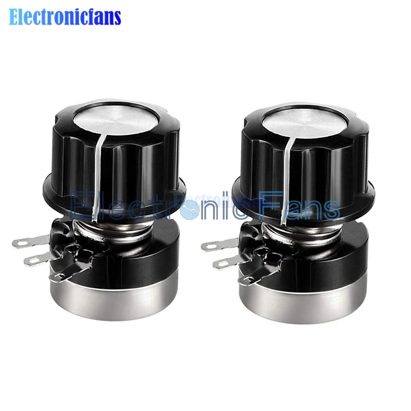 RV24YN20S 1K 2K 5K 10K 20K 50K 100K 200K 500K 1M Ом B102 B202 одноповоротная углеродная пленка вращающийся