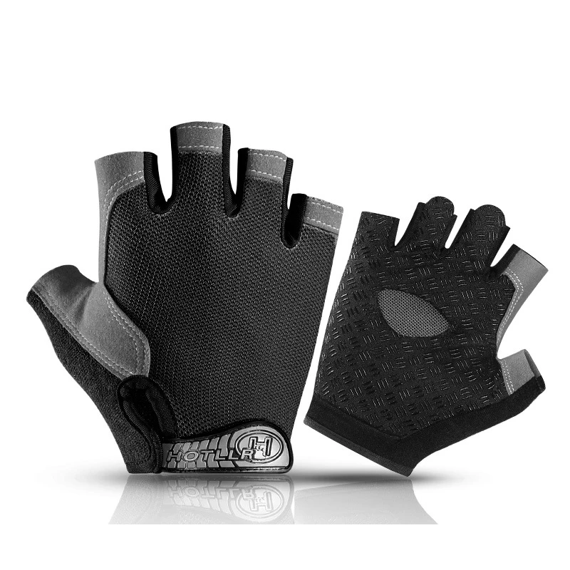 

1 Pair Half Finger Cycling Gloves Absorbing Sweat Breathable MTB Bike Road Bike Gloves Fishing Gloves Outdoor Sports Accessories