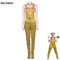 Женский карнавальный костюм Харли Куинн из фильма «Ловца героев» высокого качества 2020, костюм Харли Куинн на Хэллоуин