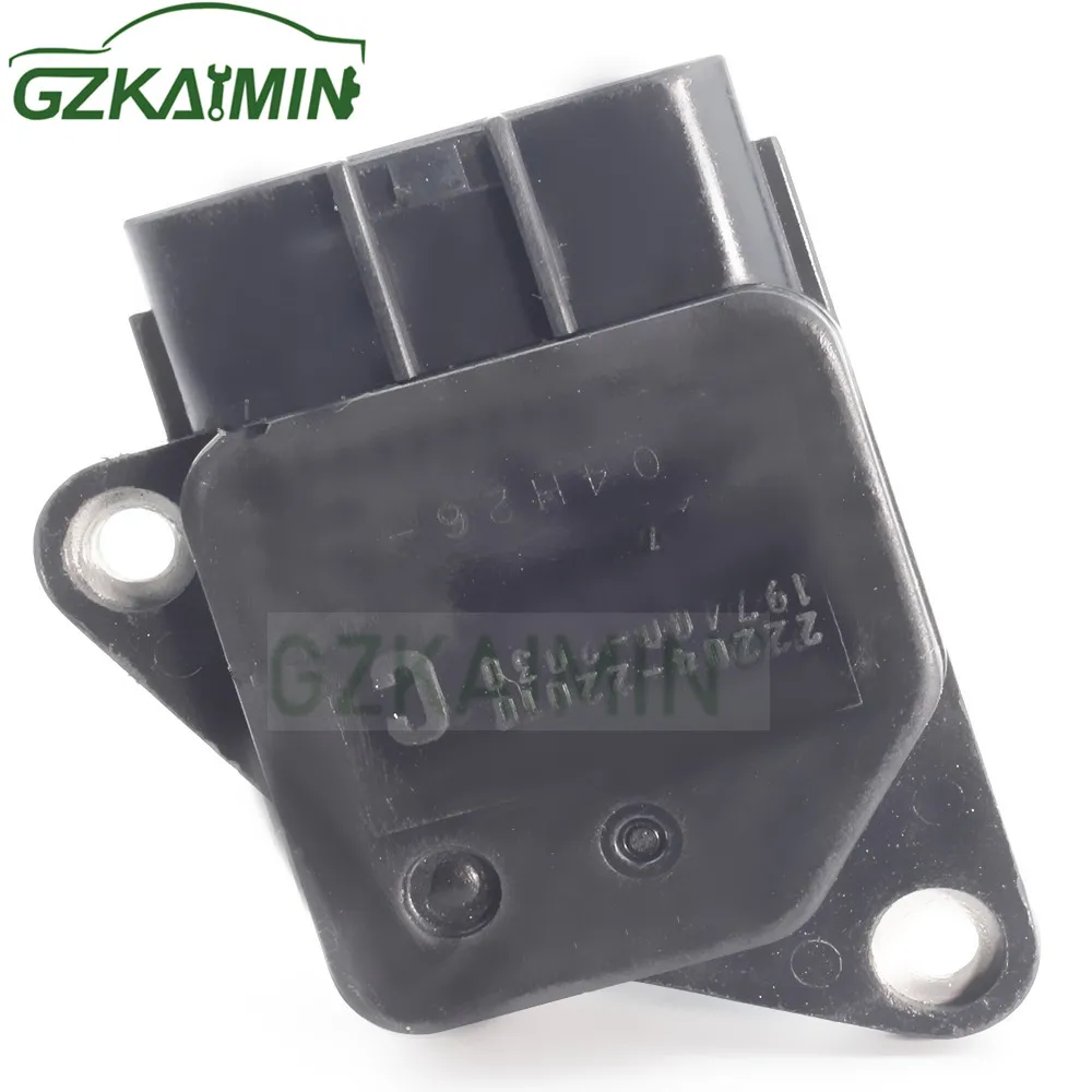 MAF датчик массового расхода воздуха 22204-22010 для Toyota VZJ95 ACV30 Yaris GS450h 2220422010 197400-2010 1974002010 км