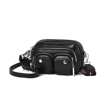 

2020 New Designer Muti-Pocket Cross Body Bags for Woemn Simplicity Solid Purses and Coin Bags Luxury Girl Shouder Bag JD08231