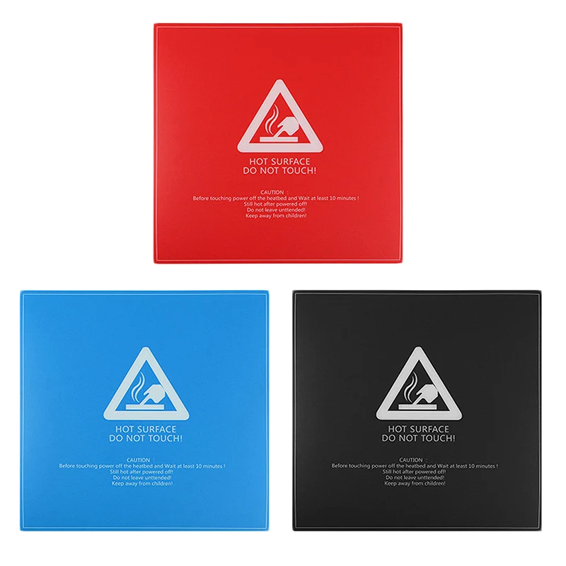 3d принтер аксессуары Mk2B/3 горячие наклейки для кровати 214x214 мм для Wanhao I3 Anet A8 A6 триколор