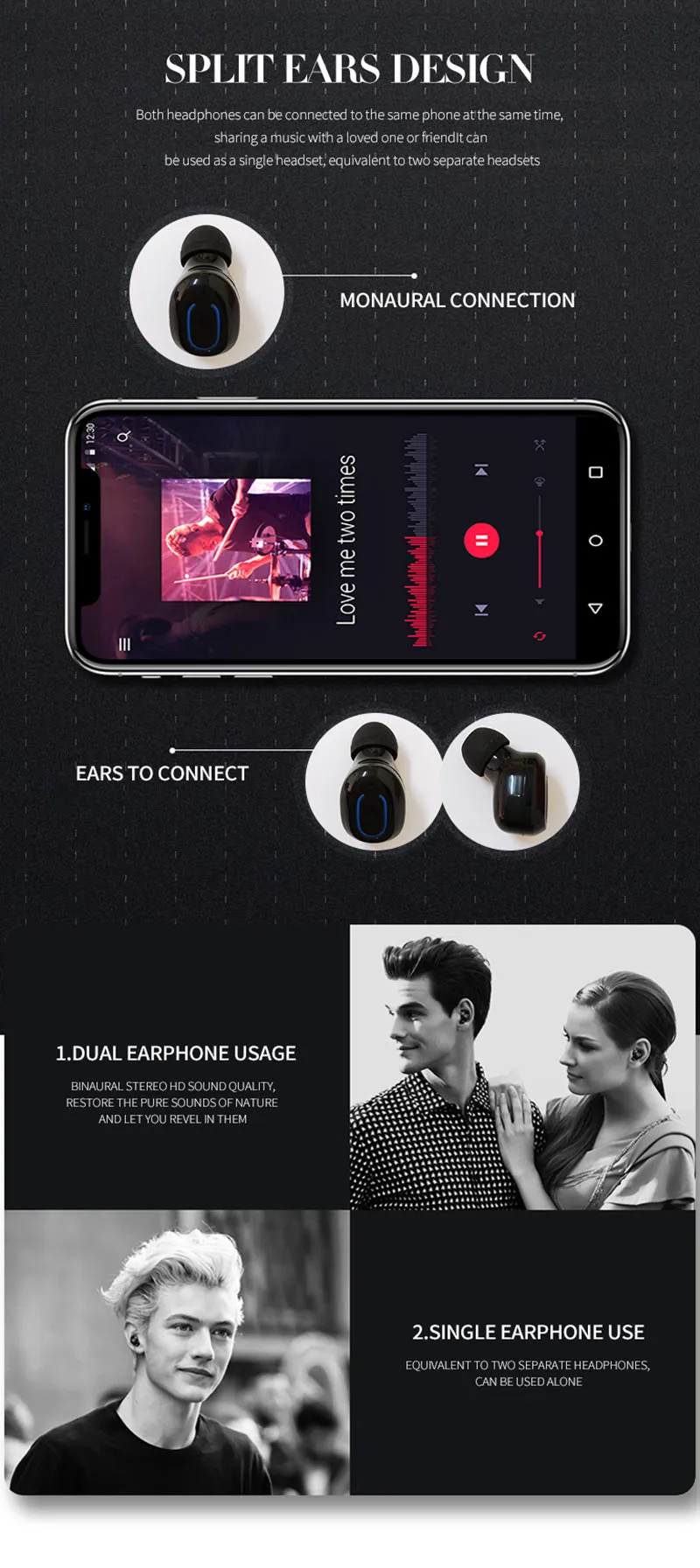 Bluetooth 5,0 гарнитура TWS настоящие беспроводные Bluetooth наушники стерео спортивная Гарнитура Bluetooth гарнитура для iPhone Xiaomi samsung