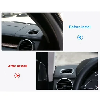 

2x Dashboard Air Vent Outlet Cover Trim Decor For Land Range Rover Sport 10-13