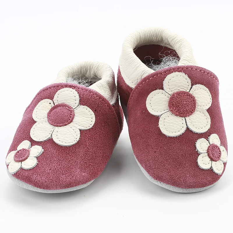 Newborn Boys Girls InfantShoes0-24Months Carton Skid-Proof Soft Genuine Leather Antislip Baby Shoes First Walkers Baby Moccasins - Цвет: NO33