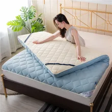 Татами матрас простой промытый хлопок Студенческая кровать матрас фланелевые постельные принадлежности