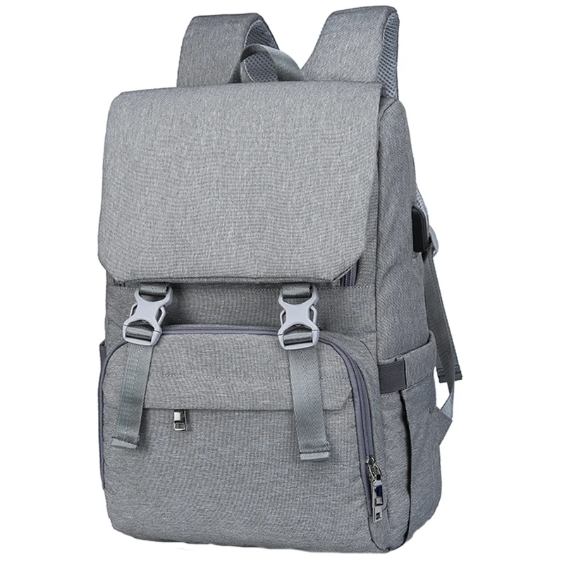 

Baby Diaper Bag With Usb Interface Large Baby Nappy Changing Bag Mummy Maternity Travel Backpack For Mom Nursing Bags
