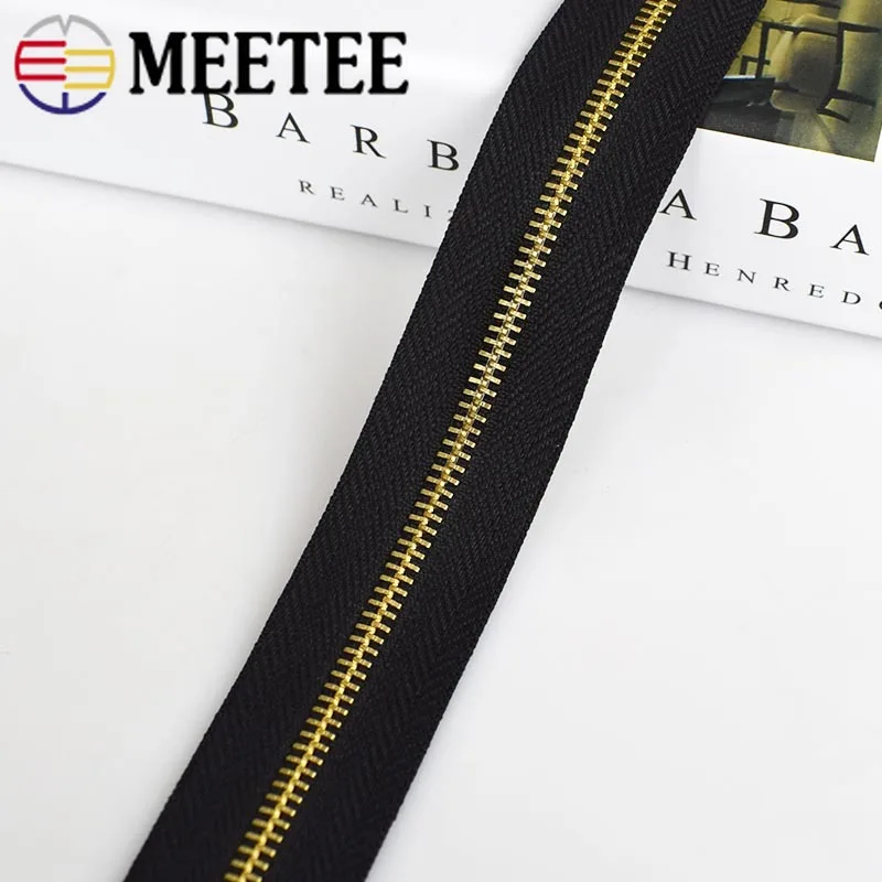 2/5 ярдов Эко-дружественных 3# металлическая молния для шитья DIY молния спортивное пальто одежда открытый конец молнии Одежда Аксессуары