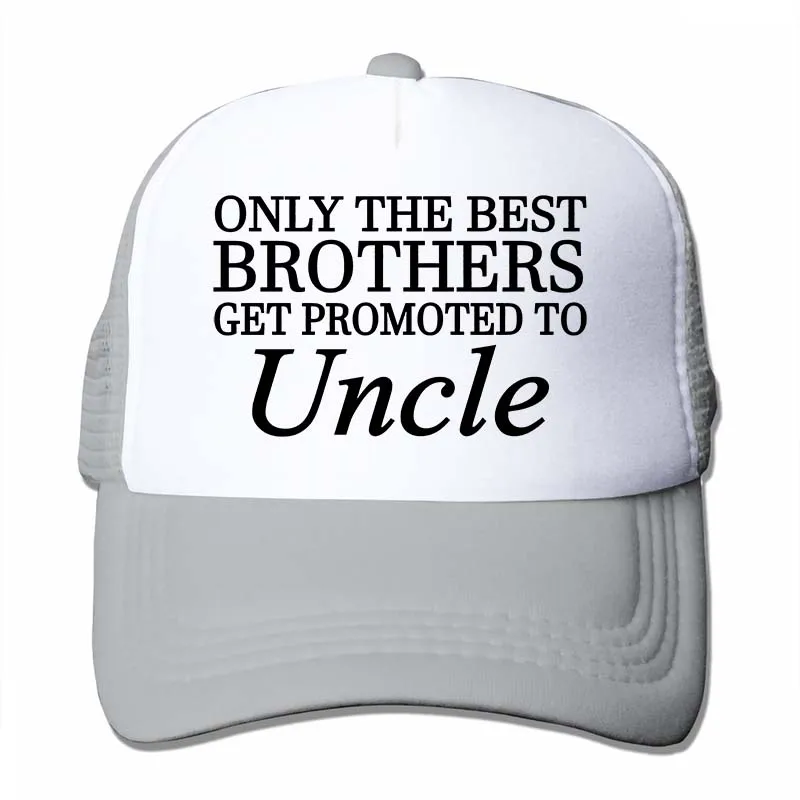 Только самые лучшие братья способствует дядя Юмор представляют новые детские вечерние раскрыть Пол лучшие в мире Беременность Бейсбол кепки - Color: 4-Gray