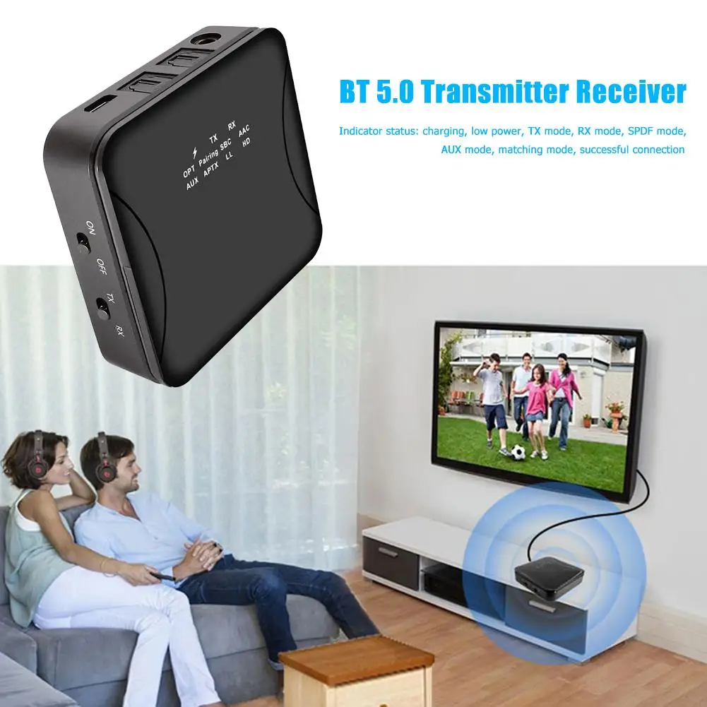 CSR8675 Bluetooth Transmitter Receiver APTX Audio Portable Practical CSR 8675 600MAH Vehicle Adapter with 3.5mm AUX - Цена: 2 088,05 - 2 132,34 руб.