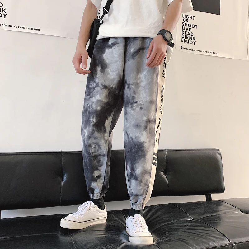 

2019 Summer New Leisure Loose Large Code Crash Foot Pants Street Tide Cotton Joggers Streetwear Hip Hop Pantalon Hombre