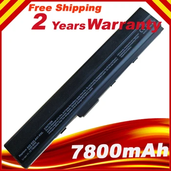 

7800mAh Replacement Battery for Asus A31-K52 A41-K52 A32-K52 A42-K52 A52 A52F A52J K42 K42F K52F K52 K52J K52JC K52JE