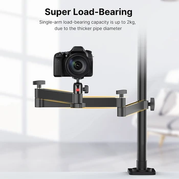 

ULANZI Desktop All-In-One Overhead Photography Stand Multifunctional Live Video Expansion Fixed Stand