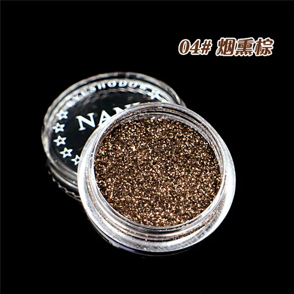04 Shiny Eye Shadow 24color Multicolor Matte Makeup Loose Powder Flexible Long-lasting Glitter Eye Shadow Pearl Powder TSLM2 - Цвет: 04