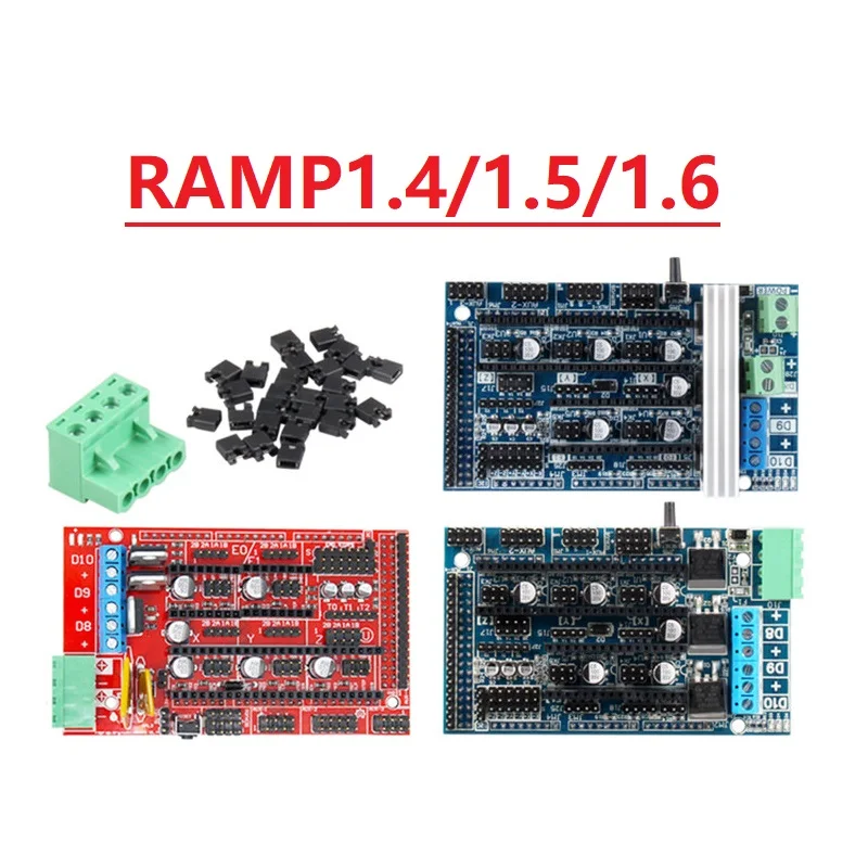 

MEGA Ramps 1.6/1.5/1.4 Expansion Control Panel Motherboard 3D Printer Part for Arduino Reprap Mendel Prusa Free shipping