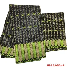 Бисерная парча Базен Riche Getzner Высокое качество Африканский Базен Riche кружевная ткань вышивка Bkack Тюль Mes платье ткани BL-119