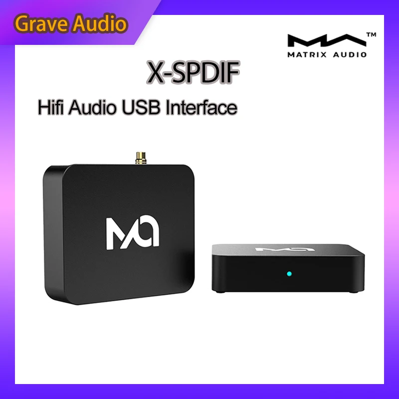 

MATRIX X-SPDIF 2 Hifi аудио USB интерфейс 32 бит/768 кГц DSD512