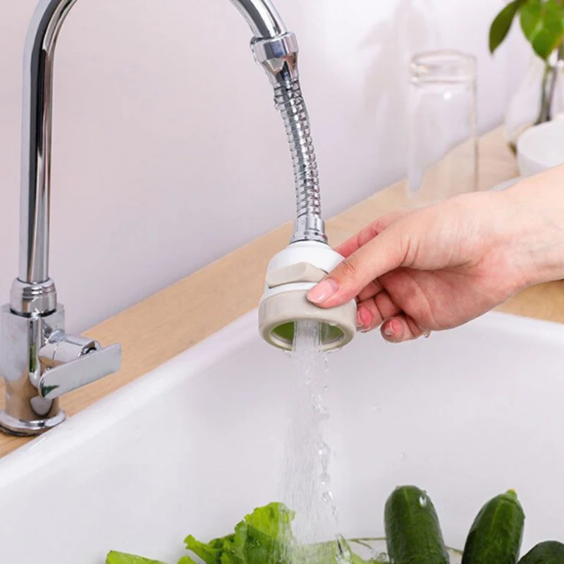 Вращающаяся насадка на 360 градусов Адаптер фильтра распылитель гибкий