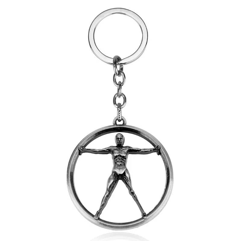 WESTWORLD Keychain Men J ewelry West World keyring For Car Key Holder Creative Robot Model Accessory T145 | Украшения и
