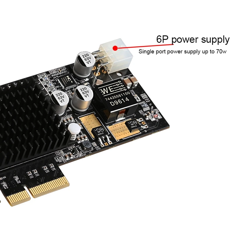 4 порта PCI-E 4X гигабитная сетевая карта POE Lan интерфейсная карта Quad RJ45 порты 10/100/1000 Мбит/с для Intel350