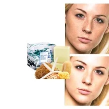 Усадка очищающее мыло для пор козье молоко питает очищающее мыло отбеливание, увлажнение и удаление макияжа мыло