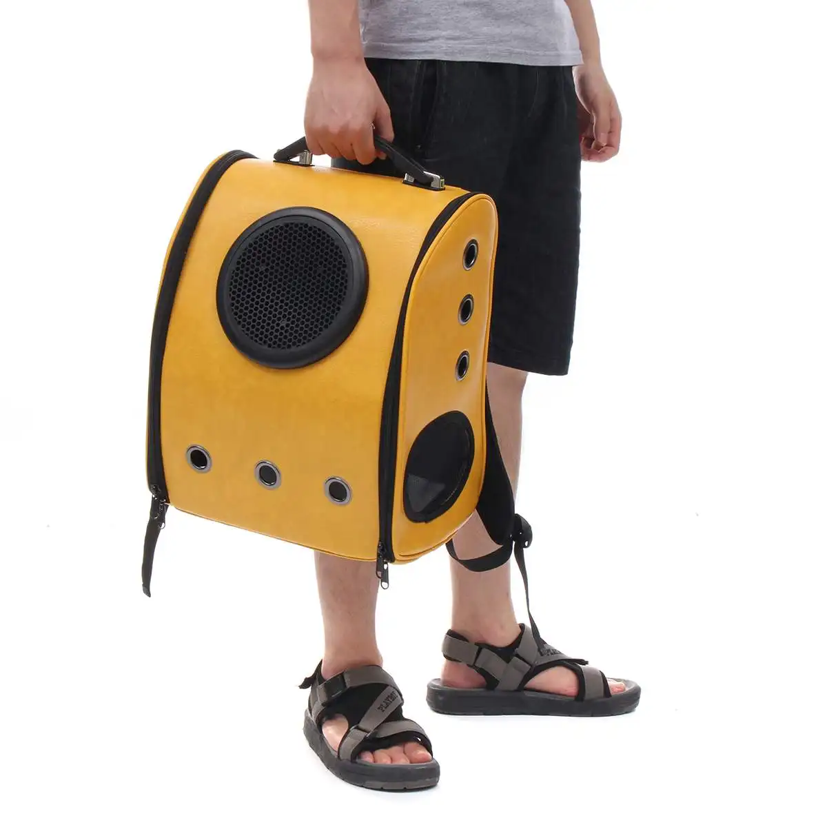 Breathable Cat Pet Carrier Bag Transparent Pet Backpack Portable Outdoor Travel Parrot Cat small Dog Bird Space Capsule Kitten