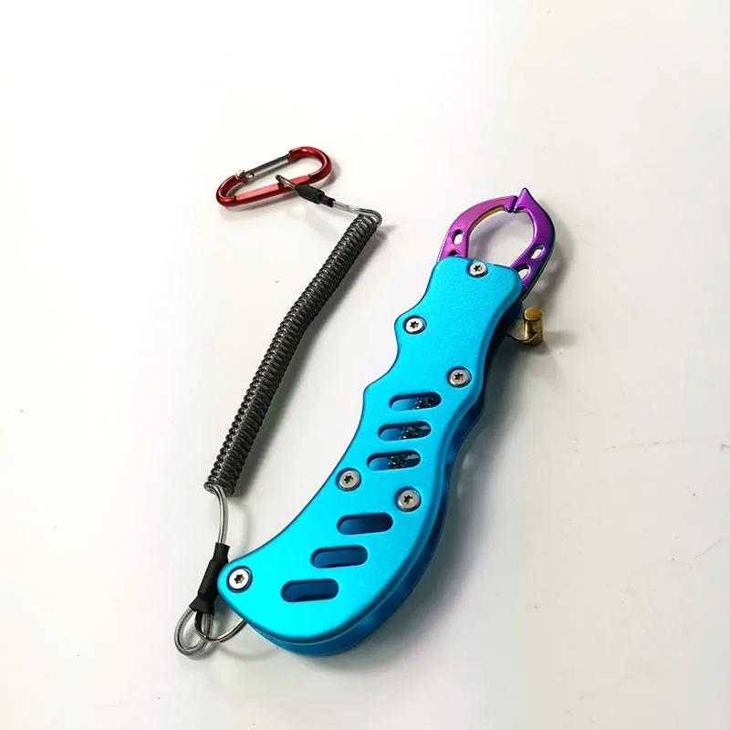 

Aluminium Alloy Forceps Fish Grip Anti-Rust Lure Fish Catching Device Refers to Flip-Clip yu qian Fishing