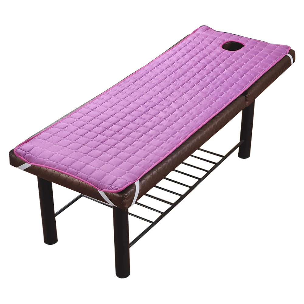 Косметический стол для массажного салона, простыня, уютное покрытие для спа-процедур, матрас с отверстием для дыхания, 185x70 см, 180x60 см - Цвет: 11