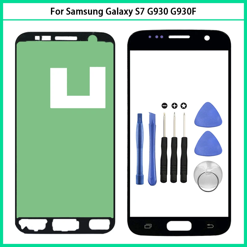 Новые Touchscree для Samsung Galaxy S7 G930 G930F G930FD сенсорный ЖК-экран передняя внешняя