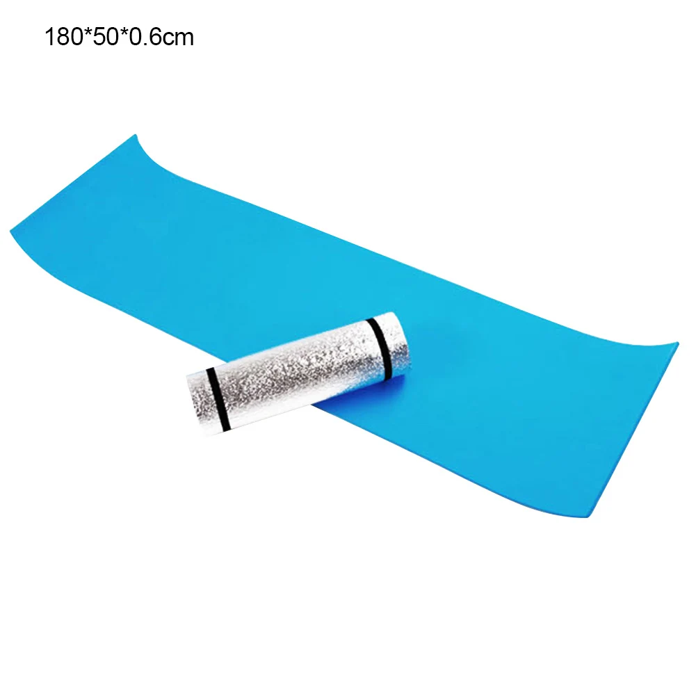 Коврик для йоги из пены портативный рулон мягкий водонепроницаемый износостойкий для сна Кемпинг на открытом воздухе THJ99 - Цвет: As show