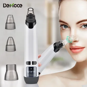 

Face Acne Black Dot Pimple Blackhead Remover Electric Heated Blackhead Vacuum Cleaner Pore Blackhead Facial Skin Care Device