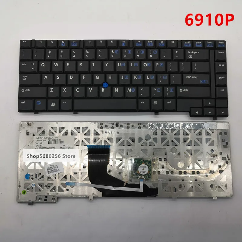 95% Новинка) английская клавиатура для ноутбука hp 6910P 6910 6910B США раскладка черный PK1300Q0500