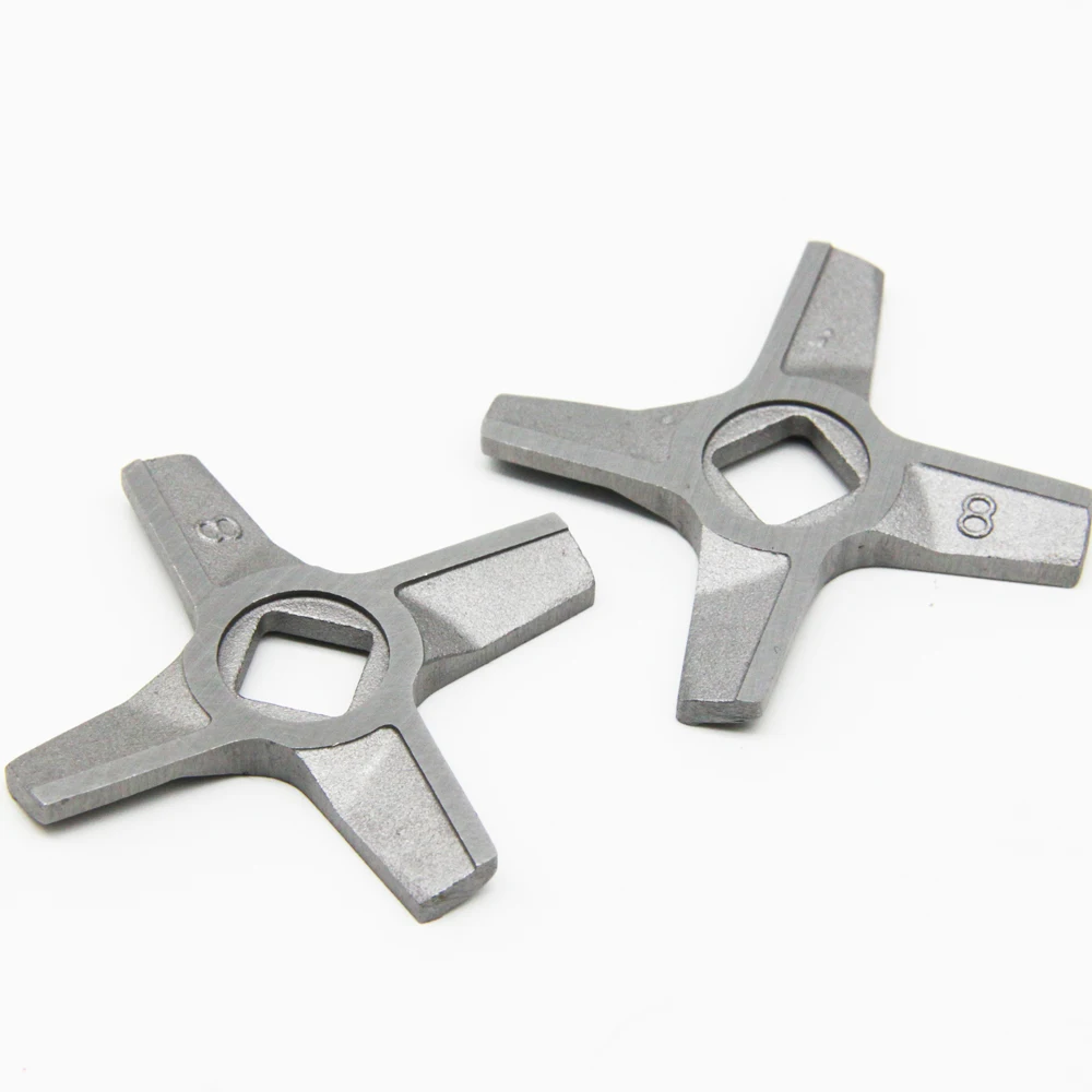 Meat Grinder Knife Spare Parts 2pc For Zelmer 887.8 MM1200 Bosch MFW3X10B