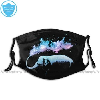 

Elephant Mouth Face Mask Elephant Splash Facial Mask Kawai Cool with 2 Filters for Adult