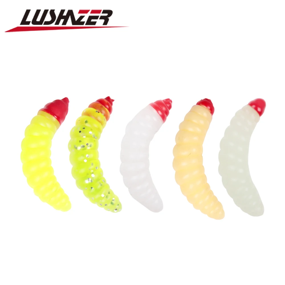 100pcs/lot carp bait Soft lure corn Carp Fishing Lures vivid soft Baits red  artificial corn for Carp fishing