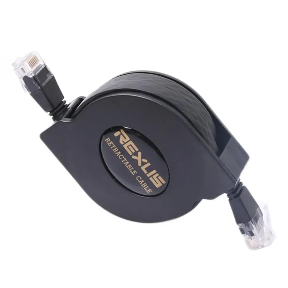

Retractable Ethernet Network Cable Cat6 Full Copper Flat Scalable Lan Cord High Speed Network Lan Cable For Computer Router