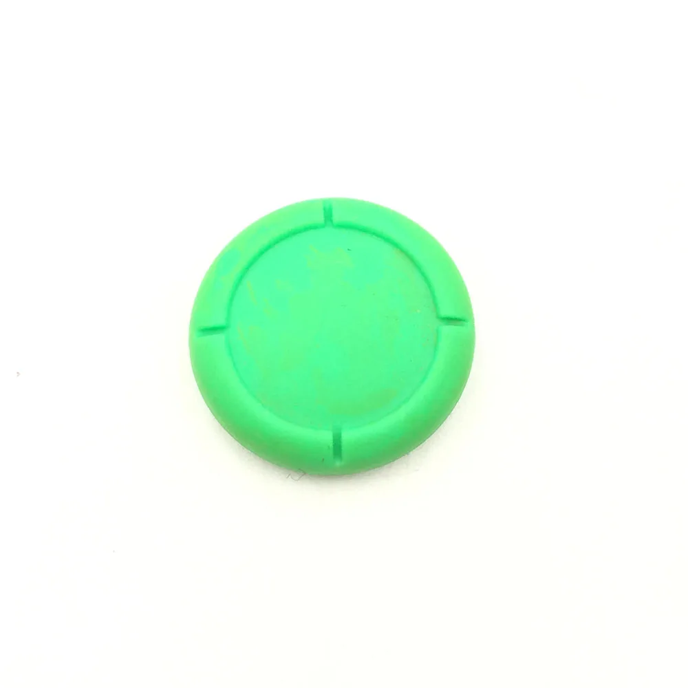 Аналоговый джойстик мини-джойстик с крышкой для nintendo Switch Joy-con Cover - Цвет: Зеленый
