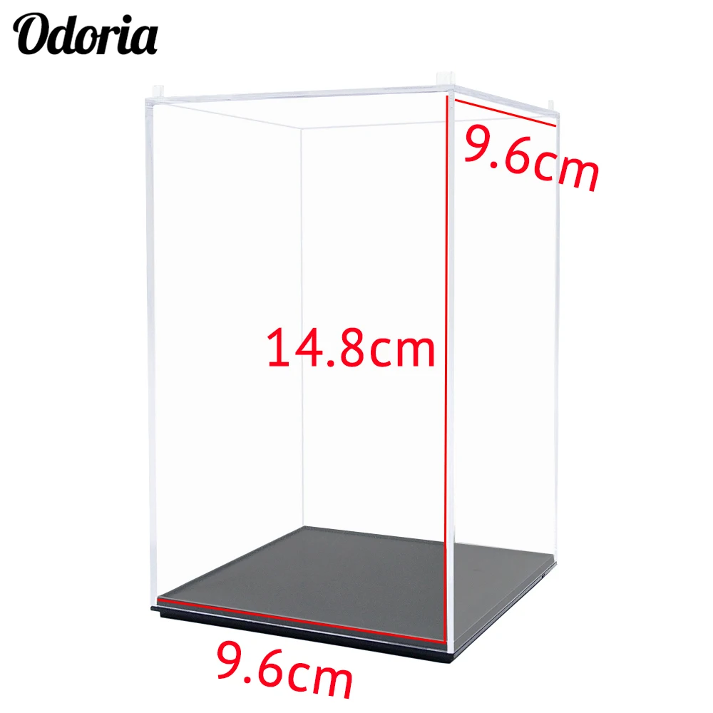 Чехол/коробка из акрила с дисплеем Odoria (9 6x9 6x14 8 см) пылезащитный чехол для экшн
