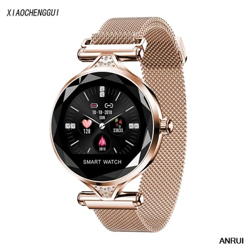 

H1 Women Fashion Smart watch Wearable Device Bluetooth Pedometer Heart Rate Monitor For Android For IOS Smart Bracelet