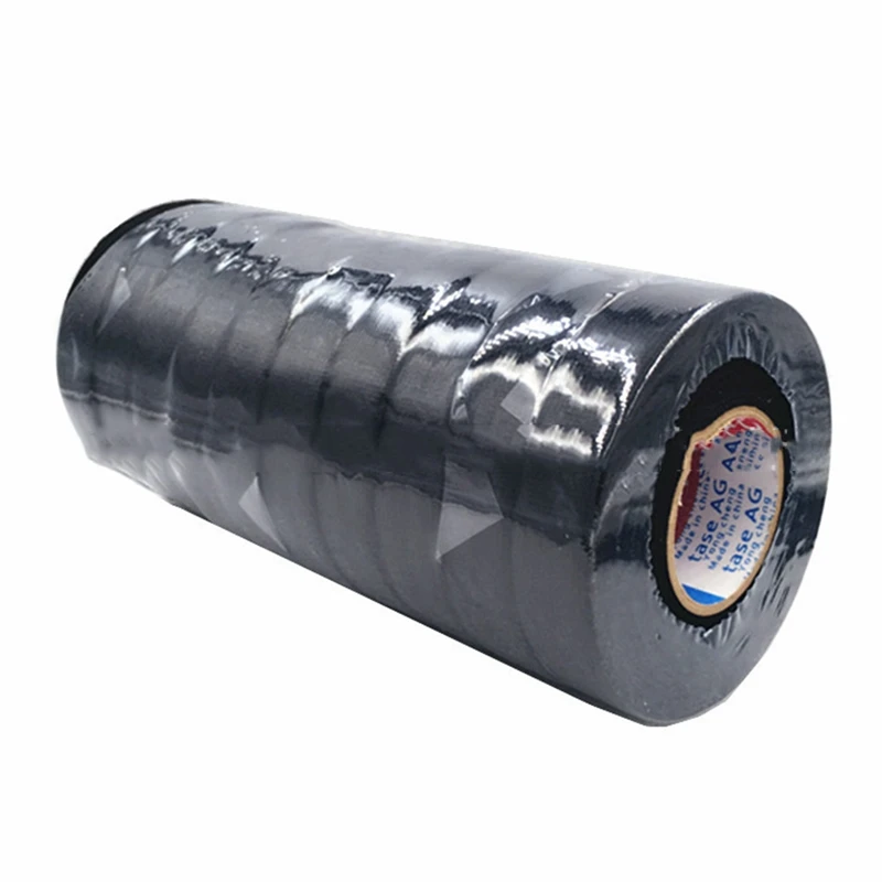 1Pcs Car Harness Tape Car Vehicle Wiring Harness Noise Sound Insulation Fleece Tape Black Hot Adhesive Cloth Fabric Tape 15m