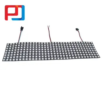 

DC5V 8*32 Pixels LED Board WS2812 Digital Flexible LED Programmed Panel Screen Individually Addressable Full Color Display Board