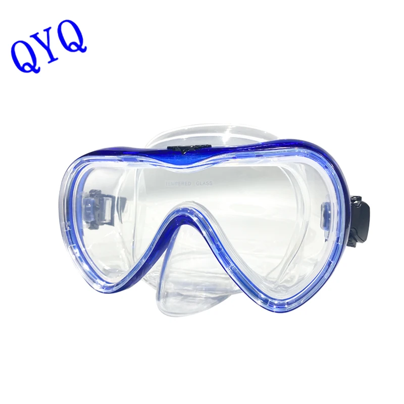 QYQ odborný scuba potápěčská maska šnorchlování oblek dospělý silikon sukně nemlžící se brýle plavání kaluž aparatura