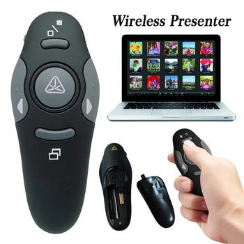 

Remote Control Portable 2.4GHz Clicker Office Wireless Presenter USB PPT Presentation Meeting School Flip Pen Pointer