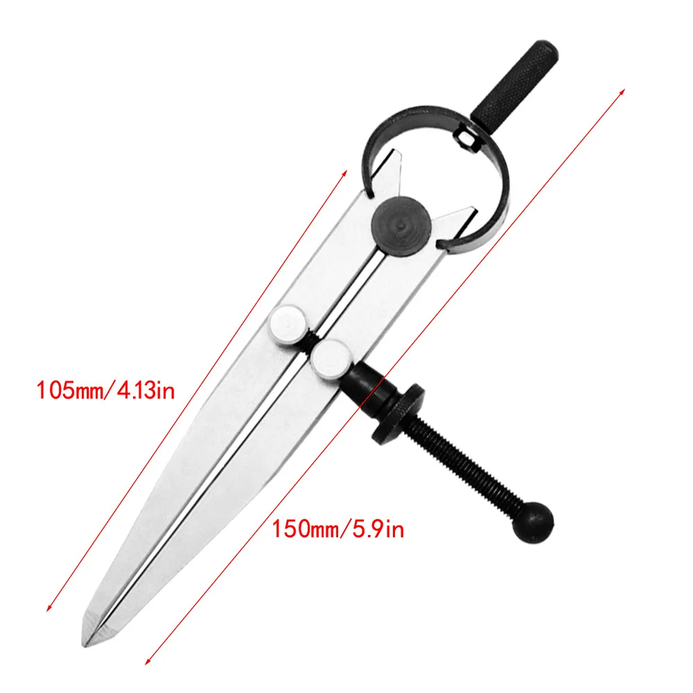 Spacing Gauge fitters draw compasses wood industry classified carbon steel head edge trimmer leather tools