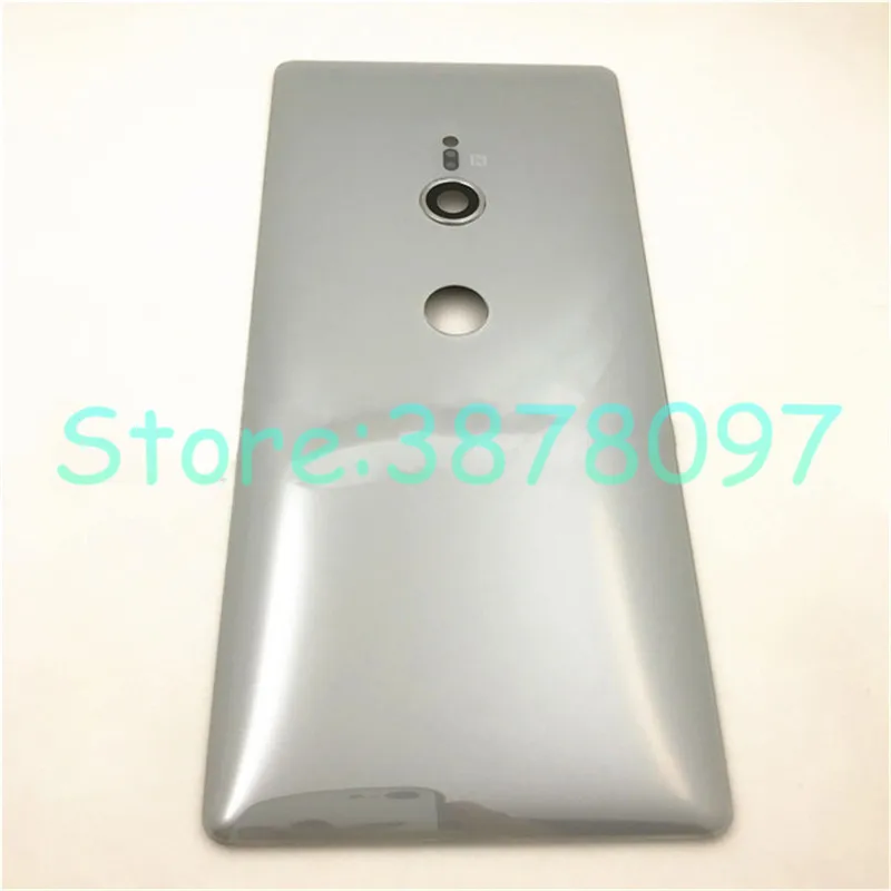 Новое стекло для sony Xperia XZ2 H8216 H8266 H8276 H8296 задняя крышка батарейного отсека задняя дверь Корпус чехол с объективом камеры