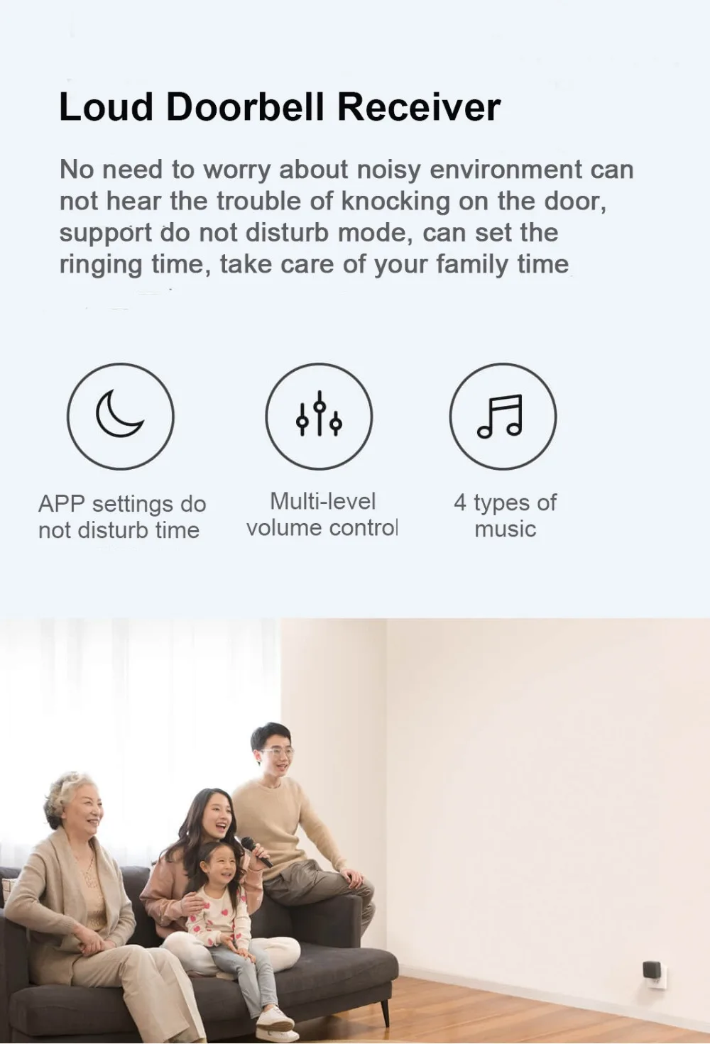 Xiaomi Mijia Smart Video Doorbell 2 AI Face Identification Infrared Night Vision Two-Way Intercom Motion Detection SMS Push 139 ° HD Large Wide-Angle (8)