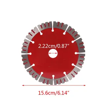 

156mm Saw Blade Dry Cut Disc Super Thin for Marble Concrete Porcelain Tile Granite Quartz Stone fit for Cutters Cutting Machines