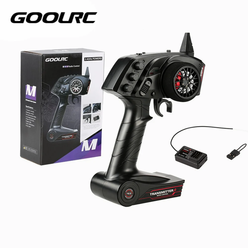 Оригинальный высококачественный передатчик GoolRC TG3 2 4G 3CH RC цифровой