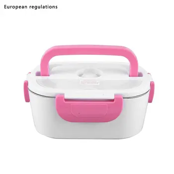 

Double layer Heated Lunch Box Portable Electric Heating Food Warmer Electric Lunch Box 1 Food Storage Box for Kitchen Tool