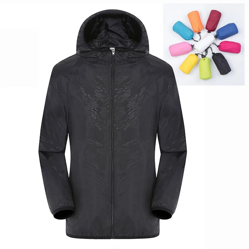 

Men Women Hiking Jacket Quick Dry Waterproof Sun UV Protection Coats Outdoor Sports Fishing Skin Jackets